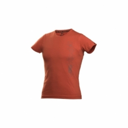 Damska, pomarańczowa koszulka Explorer