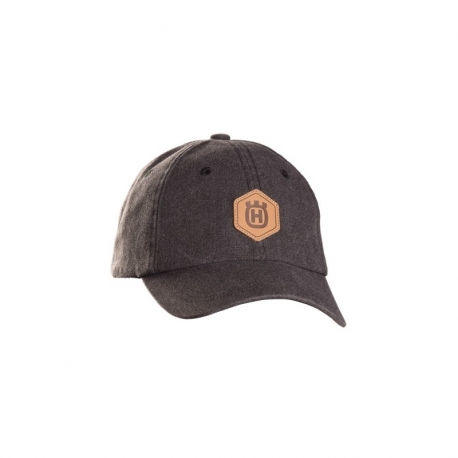 Grafitowa czapka Xplorer z logo